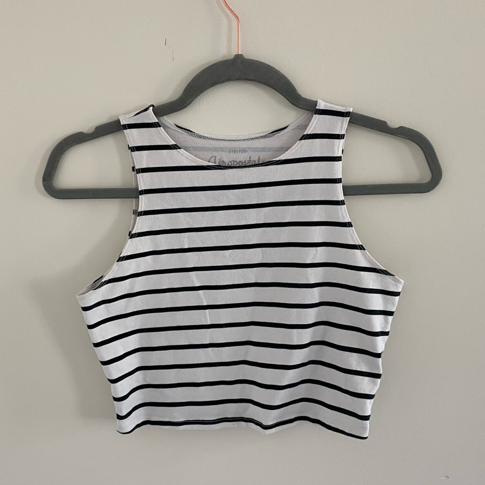 Striped croptop